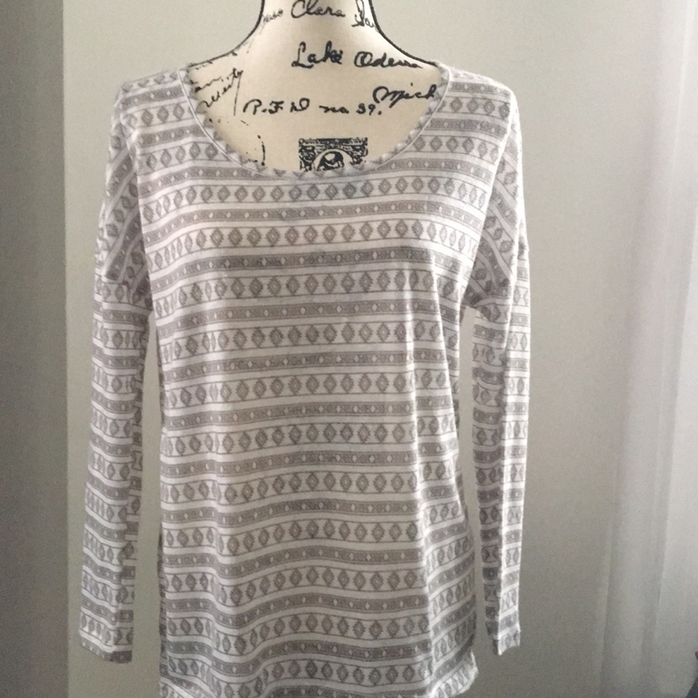 Aztec print top